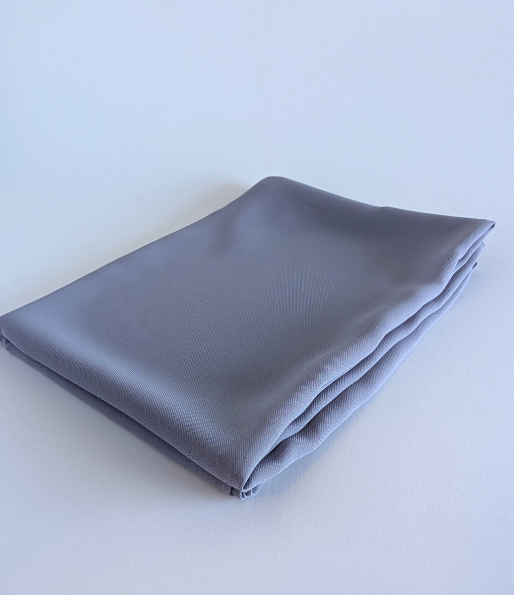 Luxury Chiffon Hijab Blue Gray