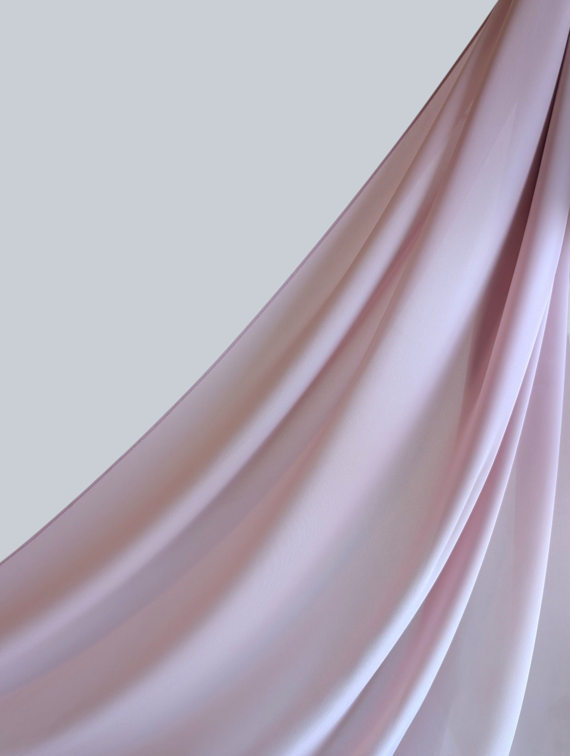 Luxury Chiffon Hijab Soft Pink