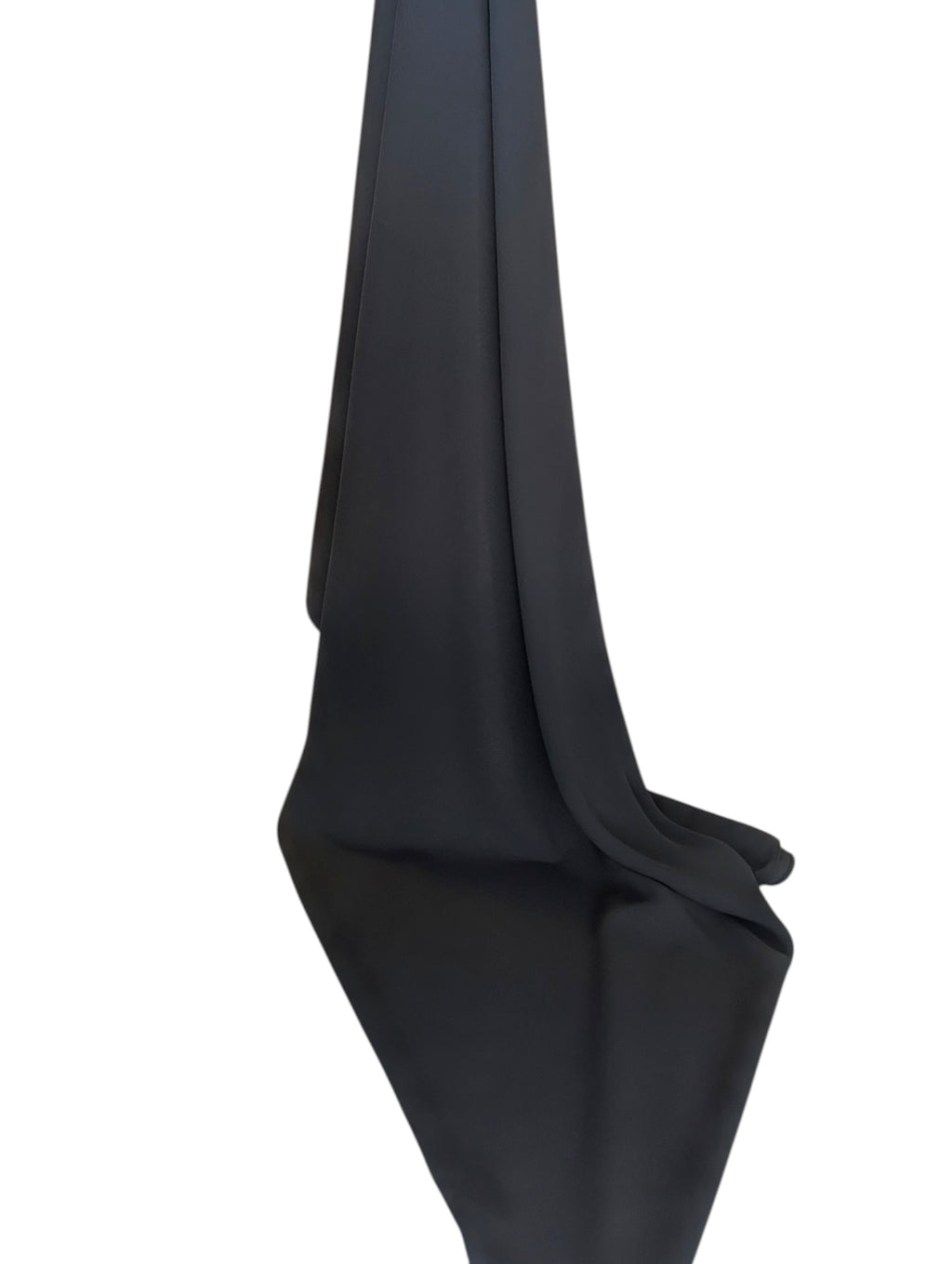Luxury Chiffon Hijab Black
